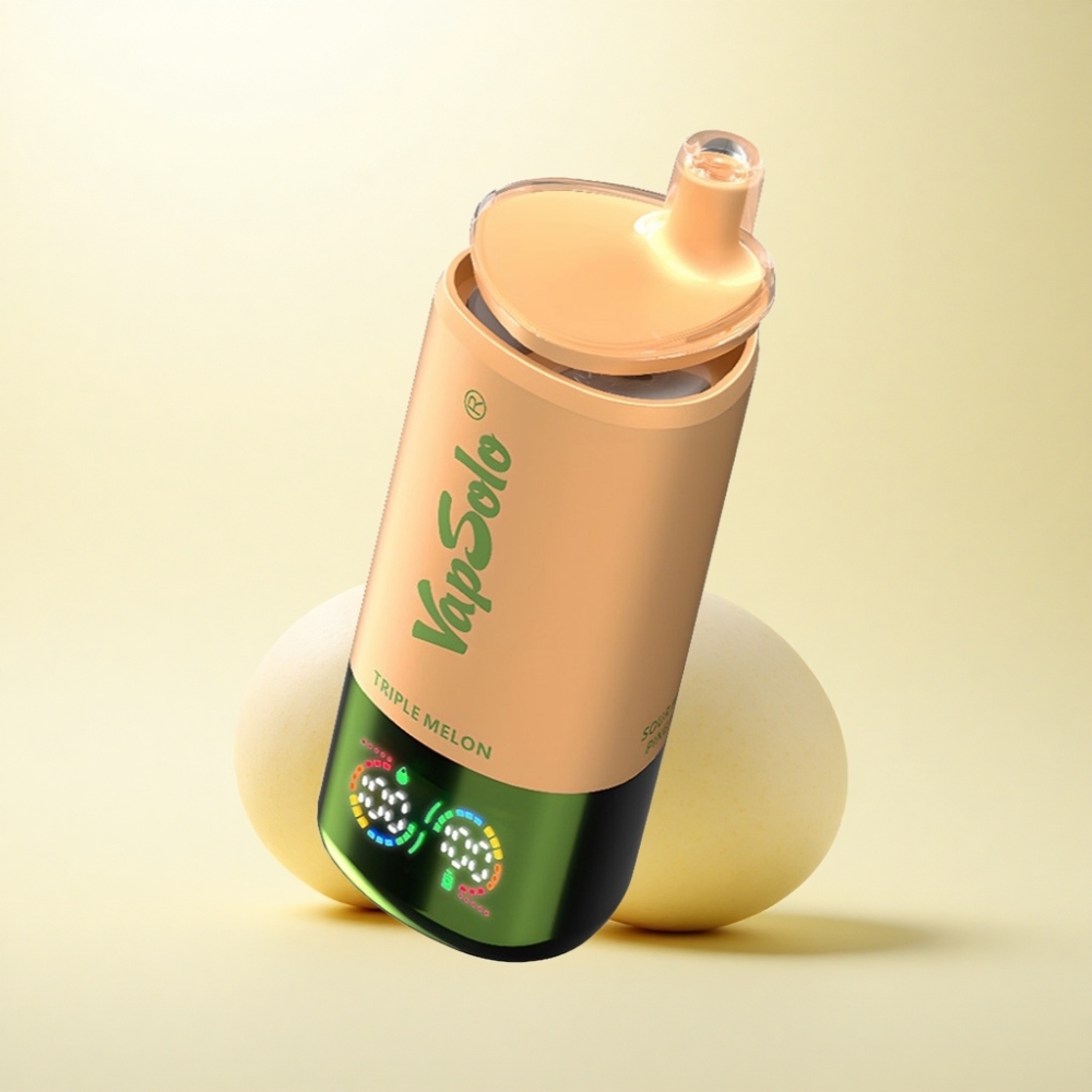 Vapsolo Triple 30000 Puffs Triple Melon 40ml 20mg Nikotin Typ-C