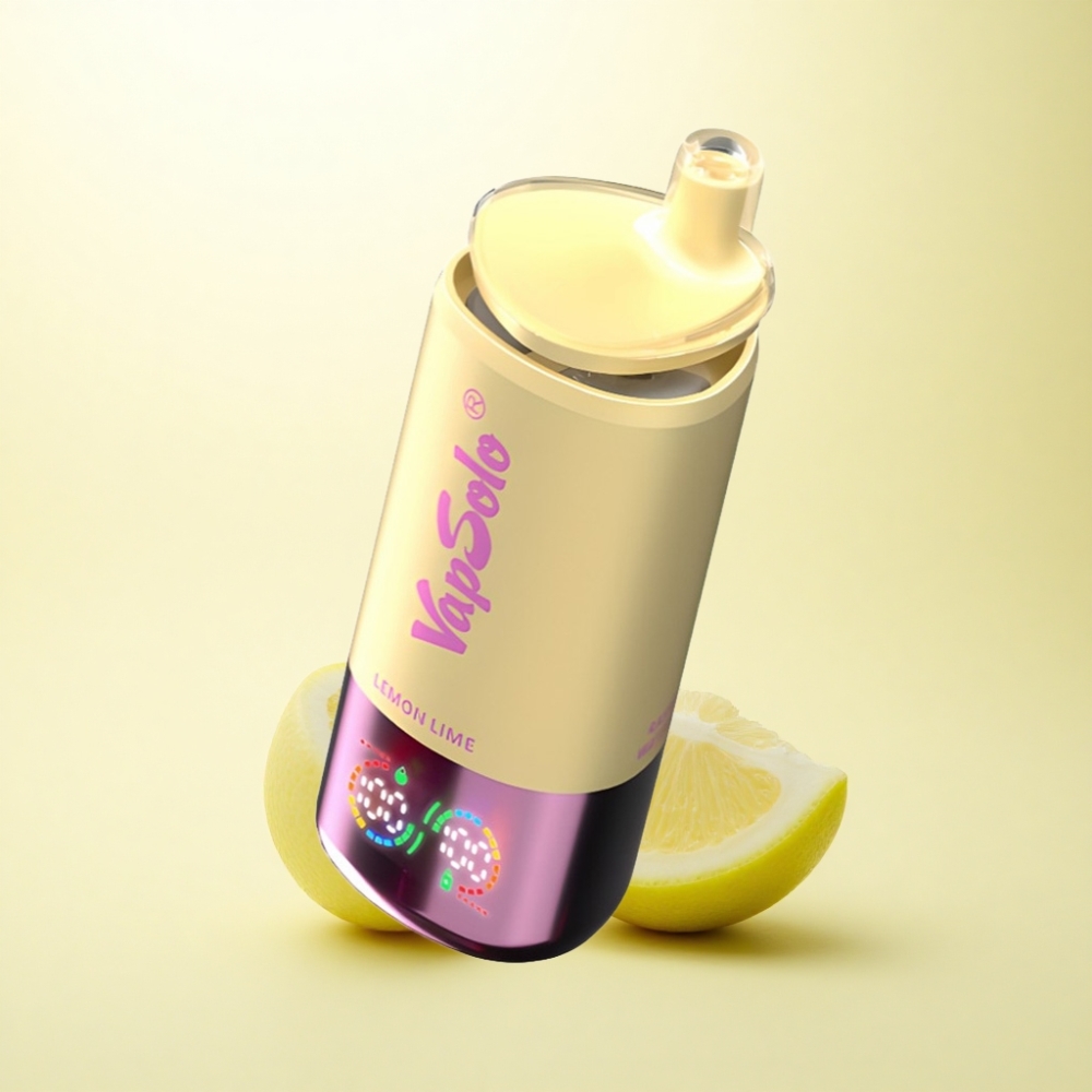 Vapsolo Triple 30000 Puffs Zitronenlimette 40ml Typ-C 20mg Nikotin
