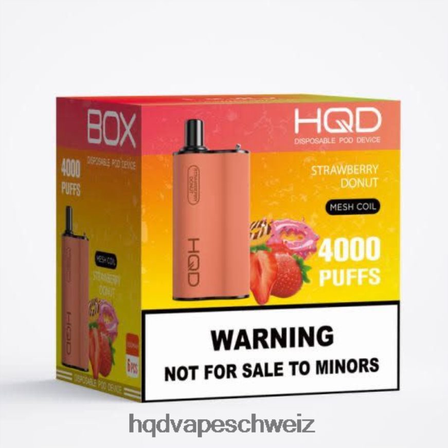 HQD Kaufen - HQD BOX 4000 Züge Erdbeerdonut ARLN6Z118