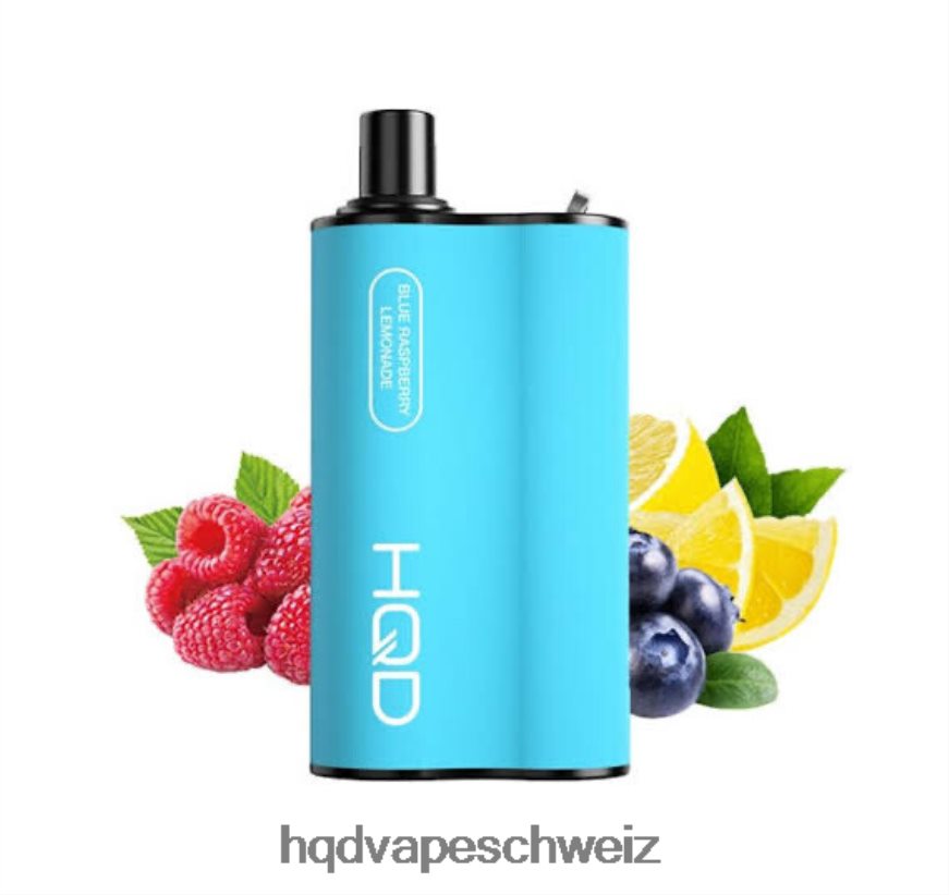 blaue himbeerlimonade