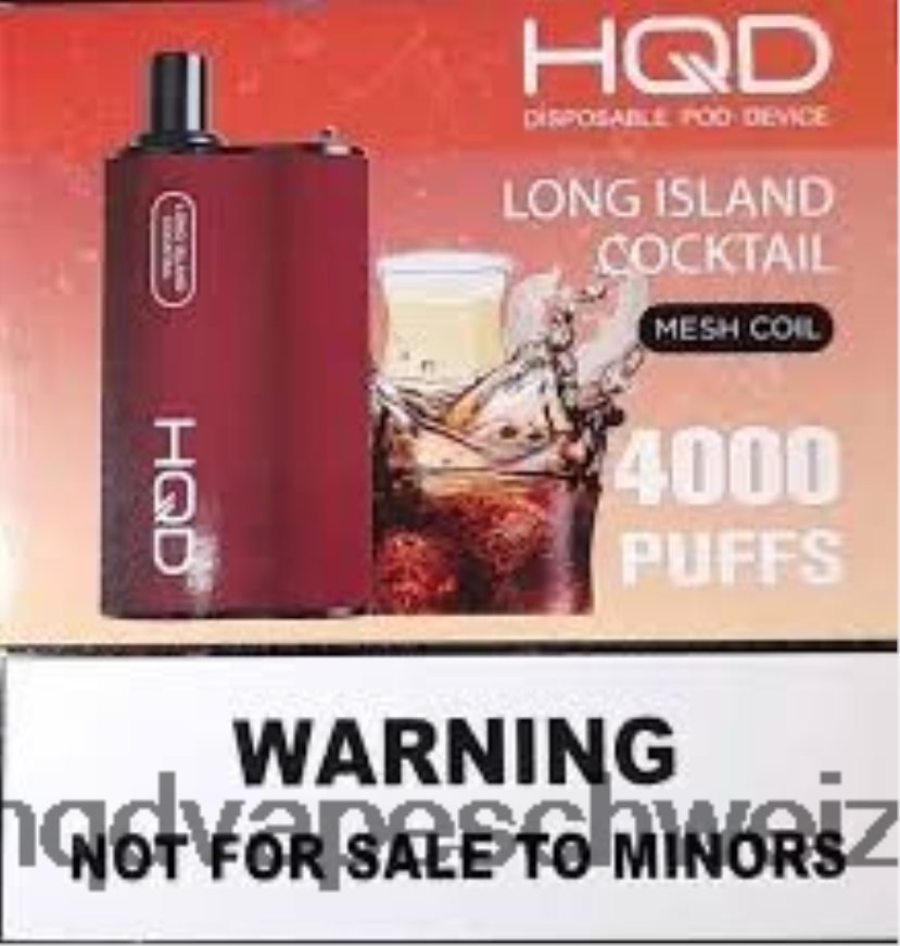 HQD Vape Online Shop - HQD BOX 4000 Züge Long-Island-Cocktail ARLN6Z114