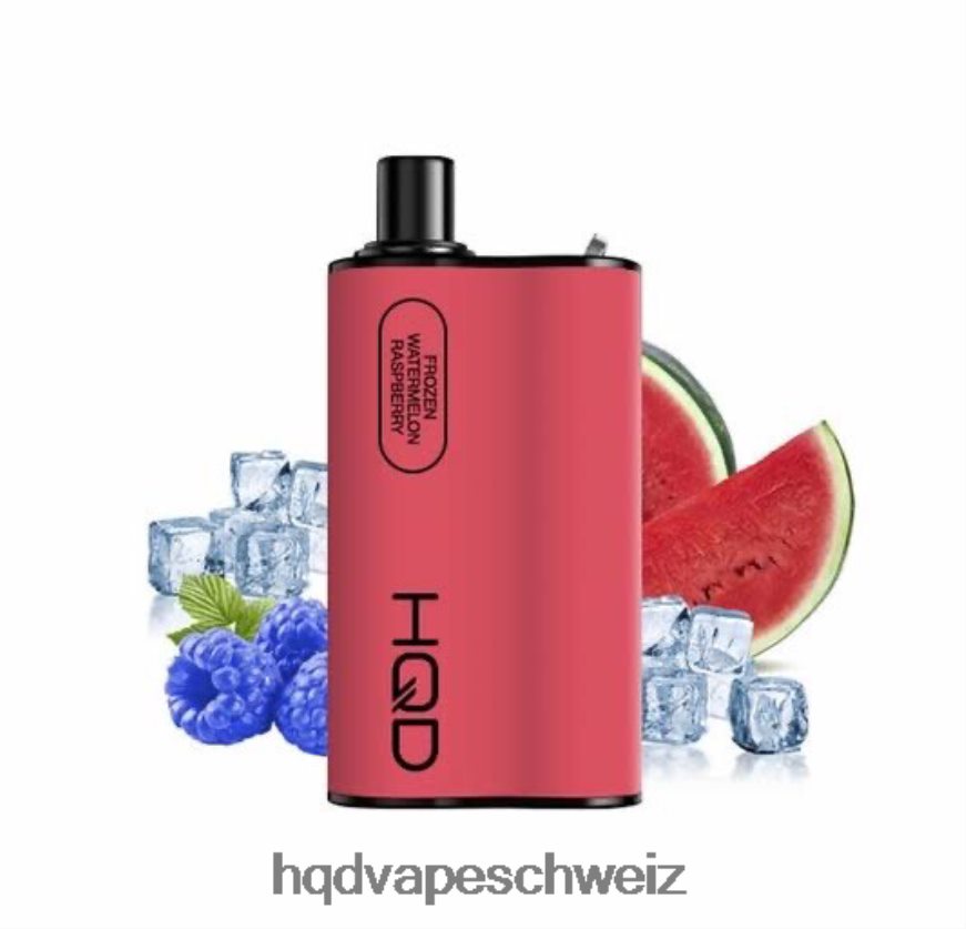 gefrorene Wassermelone Himbeere