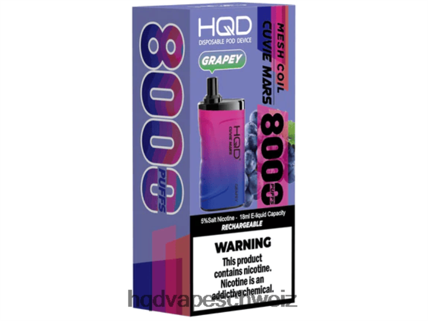 HQD Geschmack - HQD CUVIE MARS Einweg traubig ARLN6Z170
