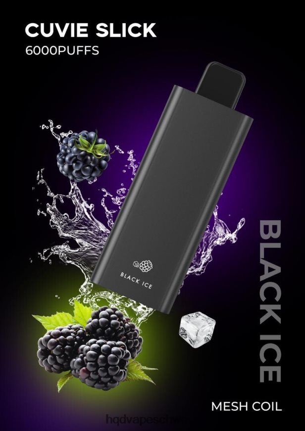 HQD Rabatt - HQD CUVIE SLICK 6000 Züge glattes Glatteis ARLN6Z39