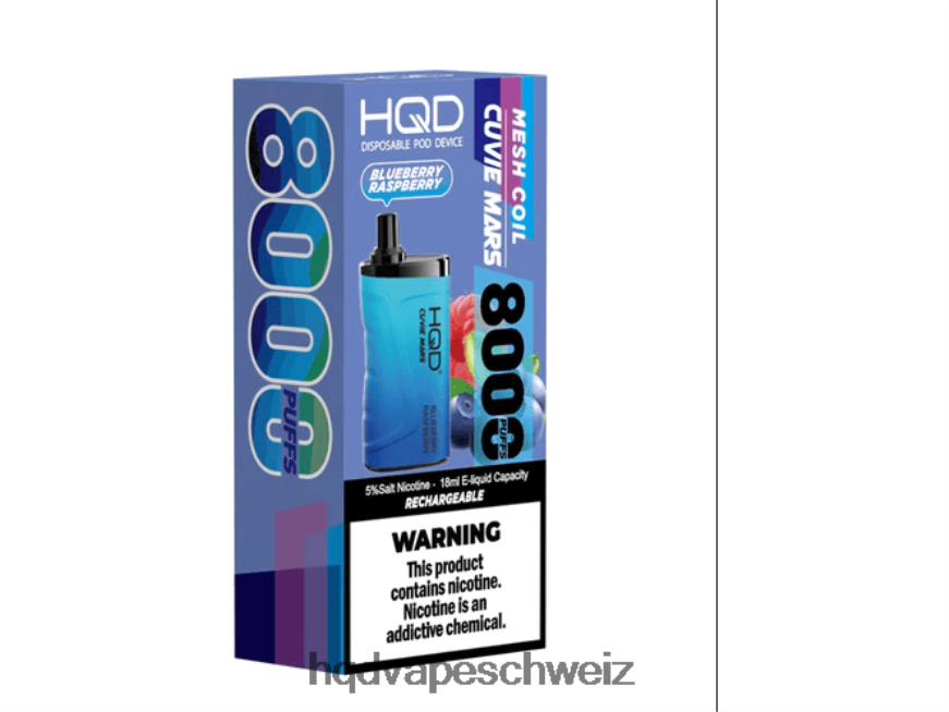 HQD Vape Online Bestellen Buy - HQD CUVIE MARS Einweg Blaubeer-Himbeere ARLN6Z146