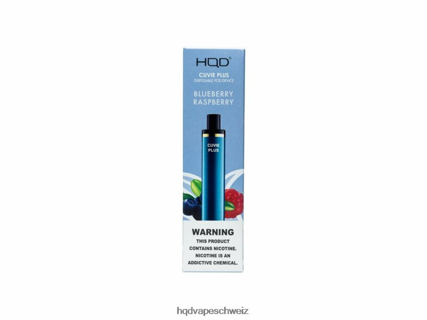 HQD Vape Online - HQD CUVIE PLUS Einweg-Vapor Blaubeer-Himbeere ARLN6Z147