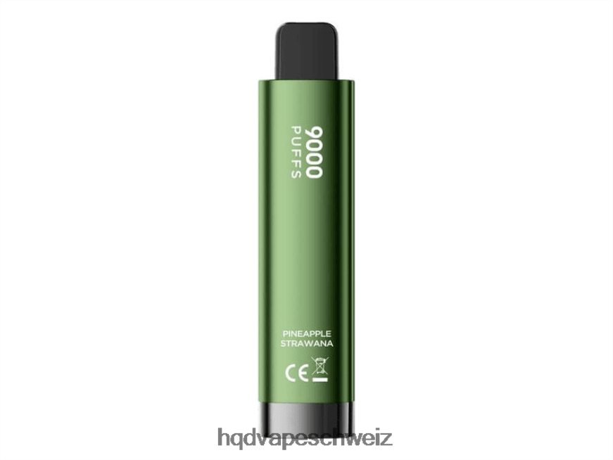 HQD Vape Online Kaufen - HQD CUVIE PLUS 2.0 Einweg Ananas-Strohnana ARLN6Z235