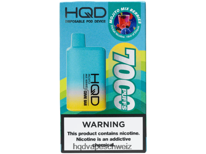 HQD Vape Online Shop - HQD CUVIE BAR Einweg Mojito-Beerenmischung ARLN6Z224