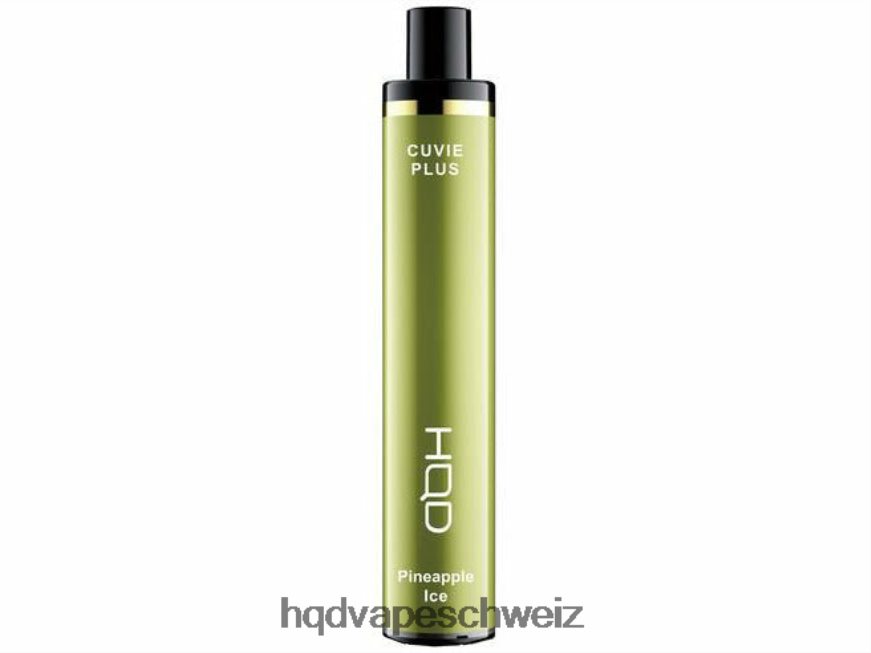 HQD Vape Online Shop - HQD CUVIE PLUS Einweg-Vapor Ananaseis ARLN6Z234