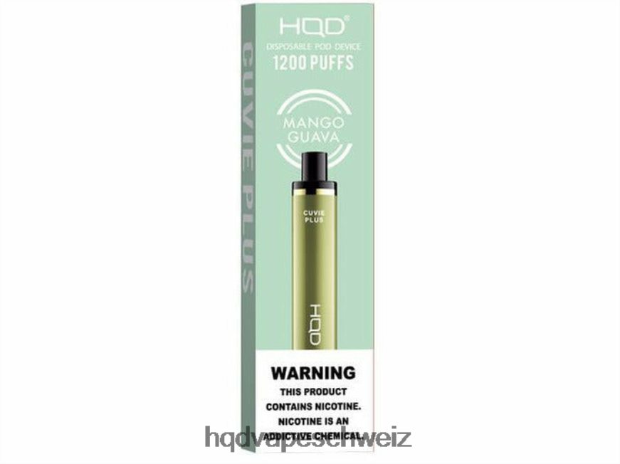 HQD Vape Online Shop - HQD CUVIE PLUS Einweg-Vapor Mango-Guave ARLN6Z214
