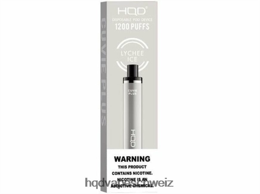 HQD Vape Zürich - HQD CUVIE PLUS Einweg-Vapor Litschi-Eis ARLN6Z213