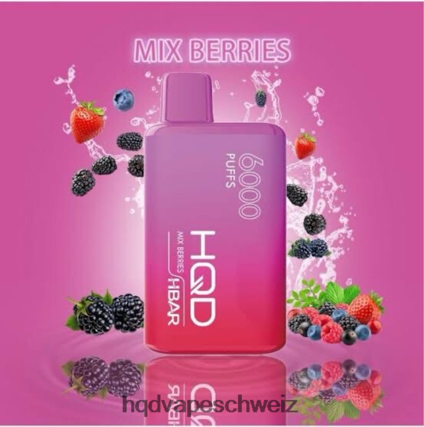 HQD Geschmack - HQD HBAR 6000 Züge gefrorene Beerenmischung ARLN6Z50