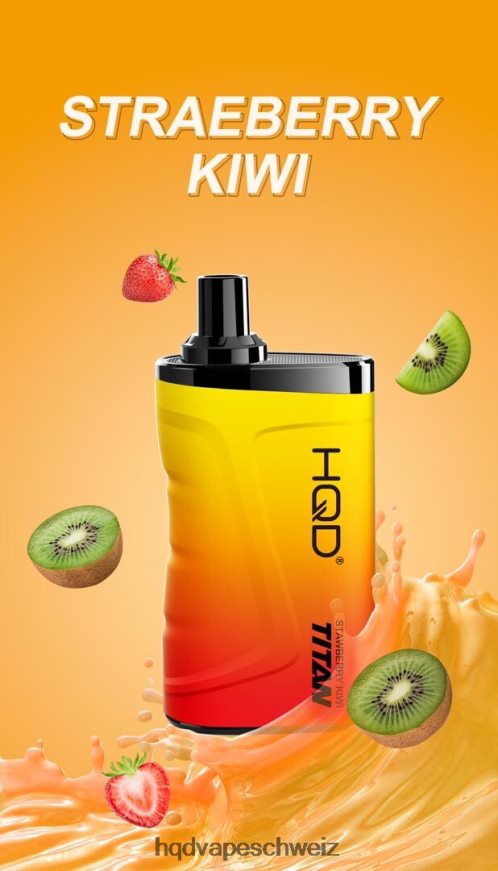 HQD Kaufen - HQD TITAN 7000 Züge Erdbeer-Kiwi ARLN6Z8