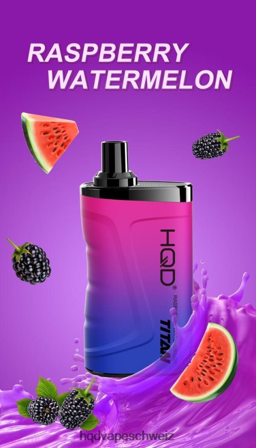 HQD Rabatt - HQD TITAN 7000 Züge Himbeer-Wassermelone ARLN6Z19