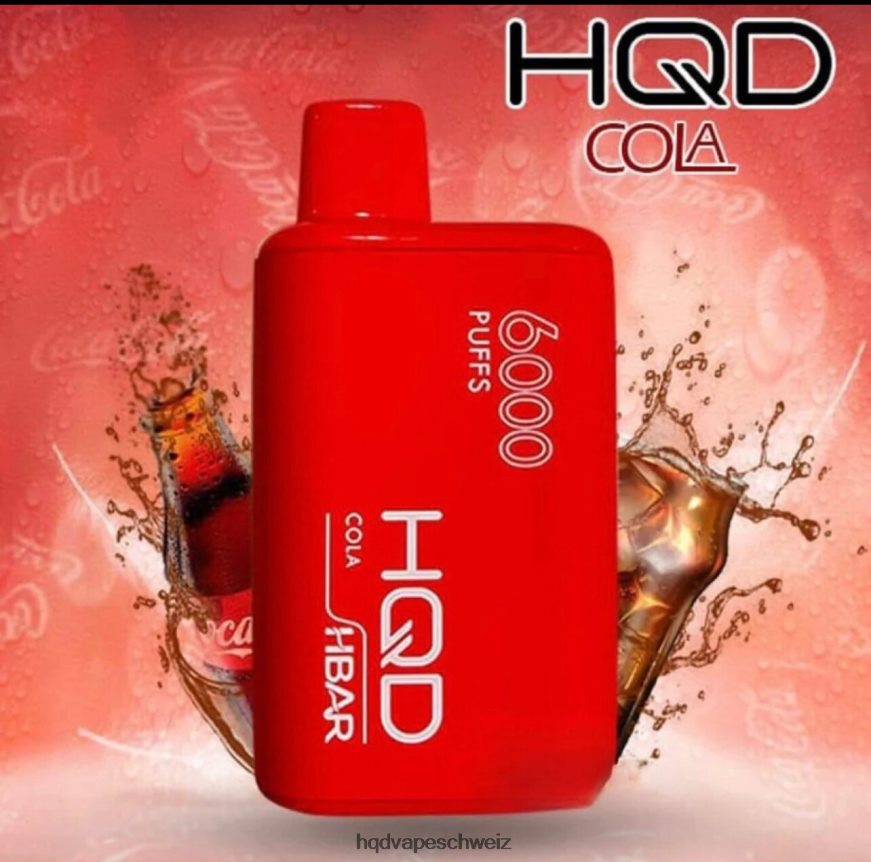 HQD Vape Online Bestellen Buy - HQD HBAR 6000 Züge Cola ARLN6Z46