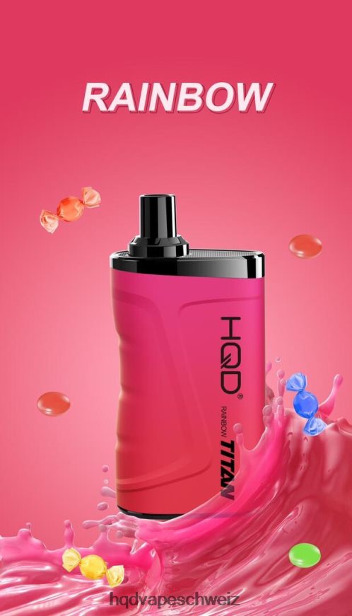 HQD Vape Online - HQD TITAN 7000 Züge Regenbogen ARLN6Z7