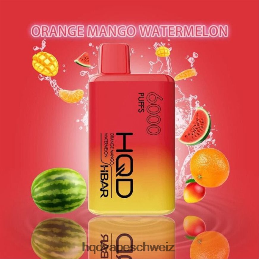 Orange Mango-Wassermelone
