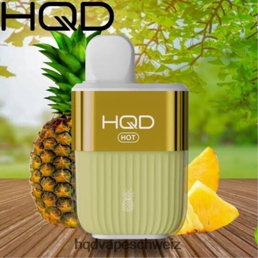 HQD Vape Online Kaufen - HQD HOT 5000 Züge Ananas ARLN6Z65