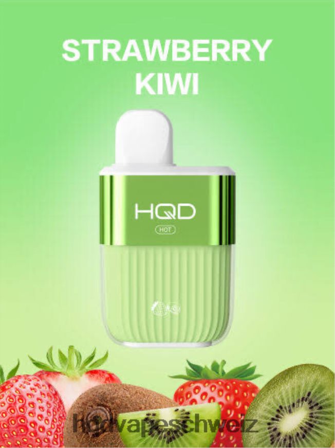 HQD Vape Zürich - HQD HOT 5000 Züge Erdbeer-Kiwi ARLN6Z63